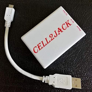 Cell2Jack -Cellphone to Home Phone Adapter - Make and Receive Cell Phone Call on Your landline Phone Free